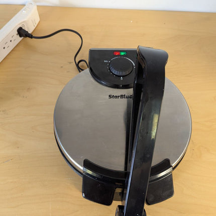 10inch Roti Maker by StarBlue with FREE Roti Warmer - The automatic Stainless St