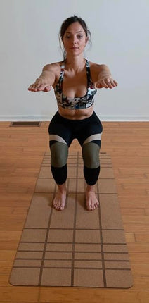 Environmentally and Ergonomically friendly cork yoga mat - Yoga Matterz
