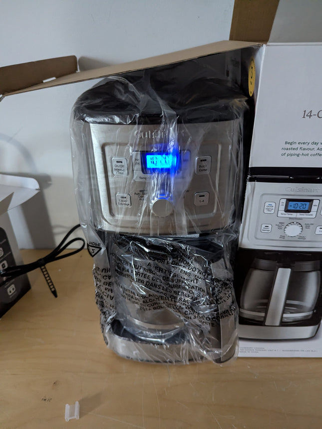 Cuisinart 14-Cup Brew Central Programmable Coffee Maker DCC-3300NC