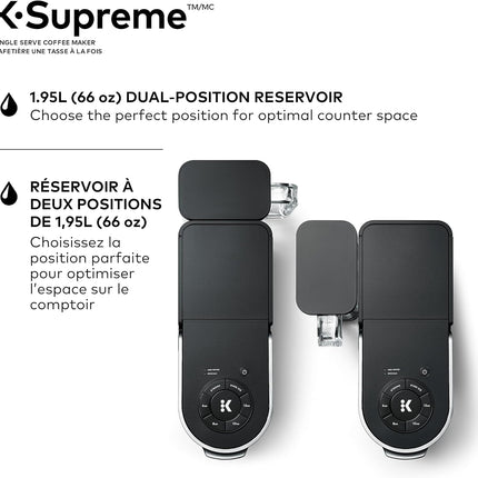 Keurig K-Supreme Single Serve K-Cup Pod Coffee Maker, With MultiStream Technolog