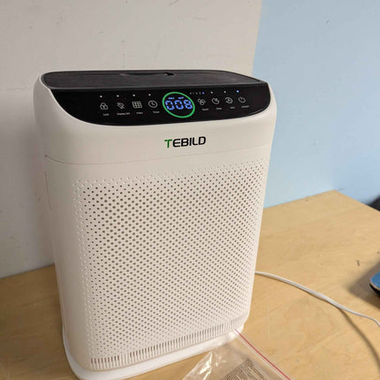 TEBILD Air Purifier for Home Large Room Up to 2500 Ft² with Washable Pre-Filters
