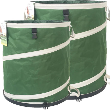 16 Gallon and 24 Gallon Collapsible Trash Can Solid Bottom for Pop-Up Trash Can,