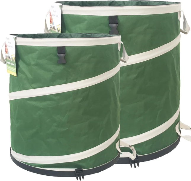 16 Gallon and 24 Gallon Collapsible Trash Can Solid Bottom for Pop-Up Trash Can,