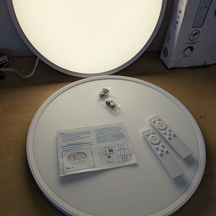 LED Flush Mount Ceiling Light Fixture,Round 20Inch 40w 4350lm 3000k,4000k,6000k