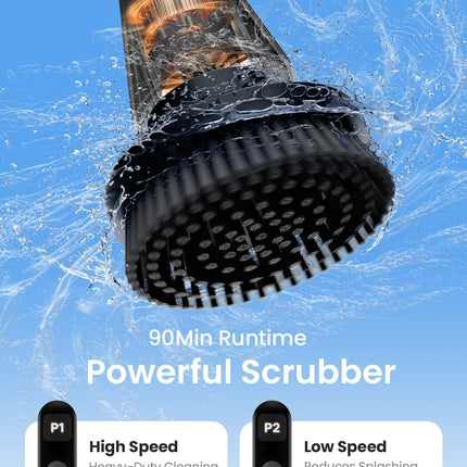 Leebein Electric Spin Scrubber, 2025 New Cordless Cleaning Brush Bathroom Scrubb