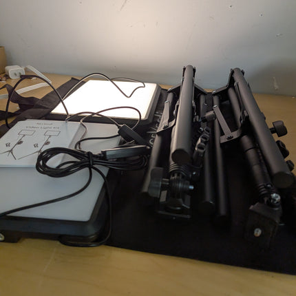 FAULTY 2-Pack LED Video Light Kit, NiceVeedi 2800-6500K Dimmable Continuous Phot