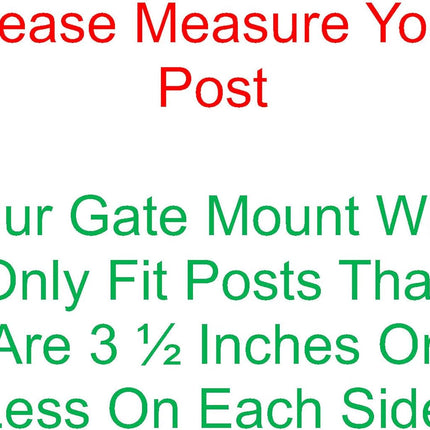 Safety Innovations No Hole Stairway Baby Gate Mounting Kit - Fits Posts from 2 3