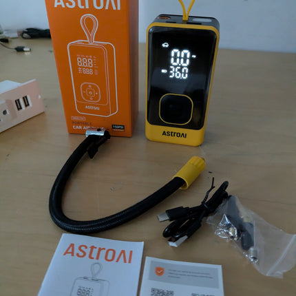 AstroAI L7 Air Tire Inflator Portable Air Compressor, 150PSI Electric Cordless C