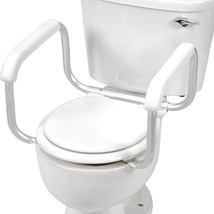 DMI Toilet Safety Rails Arms Support, White
