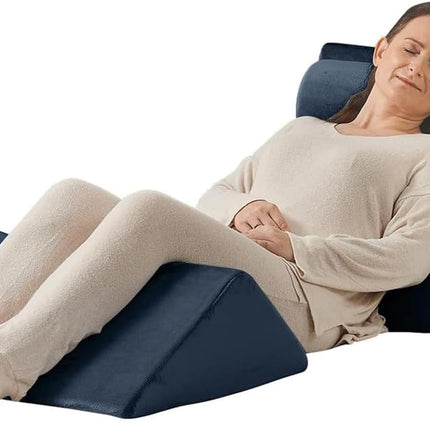Axelrod Orthopedic Bed Wedge Pillow Set, Post Surgery Foam for Back, Neck and Le