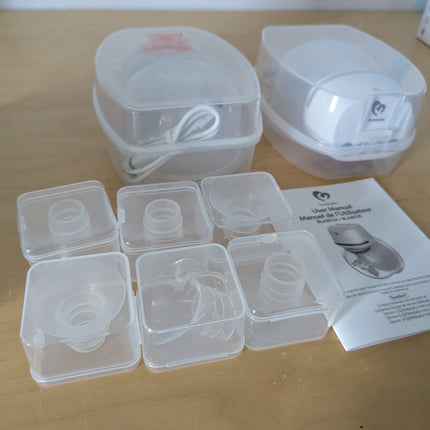 Bellababy Hands-Free Breast Pumps Wearable Upgraded with 17mm, 19mm, 21mm Insert