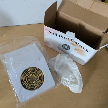 Nail Dust Collector Nail Dust Collector Machine 40W with 2 Bags Nail Fan Suction