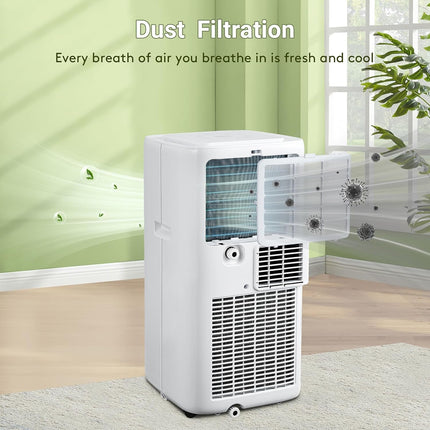 INCOMPLETE AAOBOSI 8000 BTU Portable Air Conditioner, 4-in-1 WiFi AC for Rooms up to 182 Sq Ft (Unit Only)