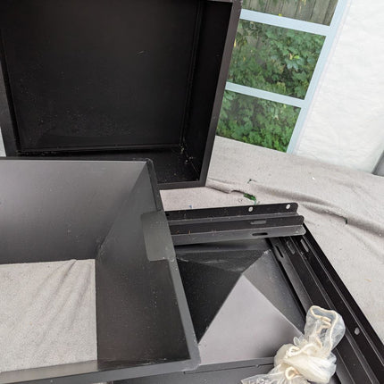 Steel box - black