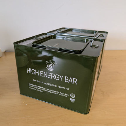 BDH High Energy Bar 36800Kcal Emergency Ration Biscuits Long Shelf-life | 2xLarg