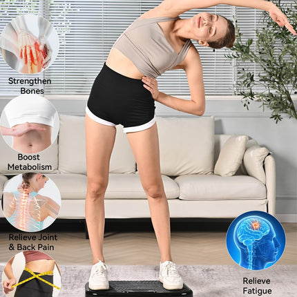 Vibration Plate Exercise Machine for Lymphatic Drainage & Fitness