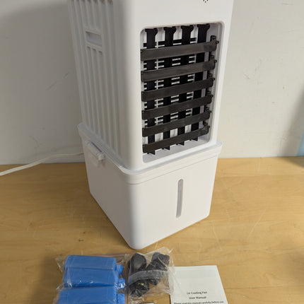 SimerSure 3-in-1 Portable Evaporative Air Cooler with Removable Water Tank, Ice Packs, Timer & Remote Control
