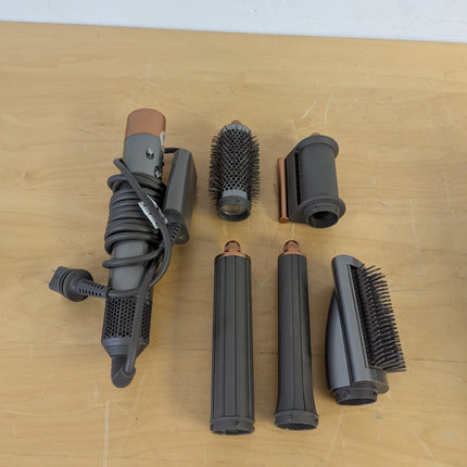 Dyson Airwrap Multi-Styler Long Complete for Long Hair, Nickel/Copper, 5 Attachments (No Soft Brush)