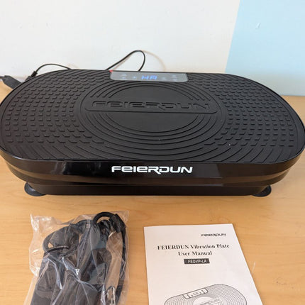 FEIERDUN Vibration Plate Exercise Machine, Vibration Plate for Lymphatic Drainag