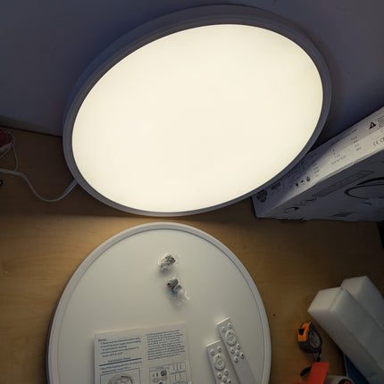 LED Flush Mount Ceiling Light Fixture,Round 20Inch 40w 4350lm 3000k,4000k,6000k