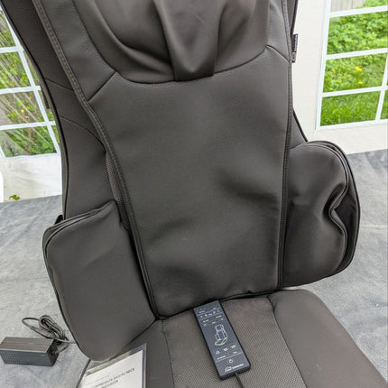 Snailax Shiatsu Back Massager With Heat - Deep Kneading Chair Pad, Adjustable In