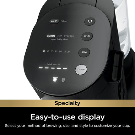 Ninja | Coffee Maker | Single Serve |Brew with Coffee Pods & Grounds| Compatible