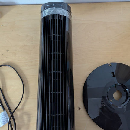 30'' Tower Fan, Portable Oscillating Quiet Cooling Fan with Remote, 3 Speeds, Bu