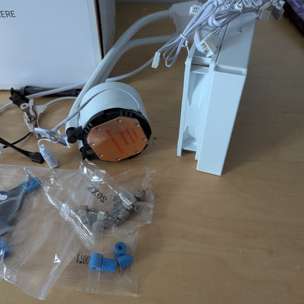 Thermalright Frozen Notte 240 White ARGB V2 Water Cooling CPU Cooler, 240 Specif