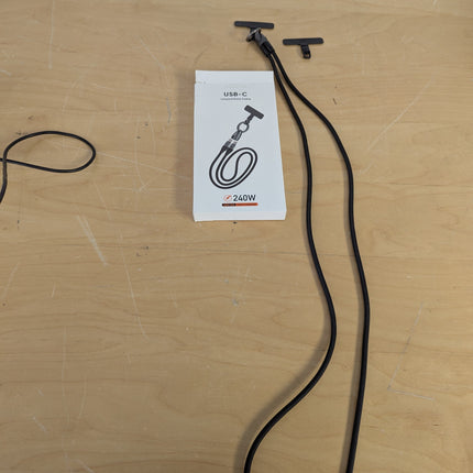 BotaniNest Phone Wrist Lanyard Built In 240W Type C Phone Lanyard Charging Fast
