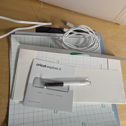 Cricut Explore Cutting Machine with Vinyl and Iron-On Sheets Bundle