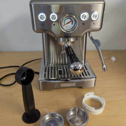 Neretva Espresso Machines, Professional 15 Bar Espresso Maker with Milk Frother