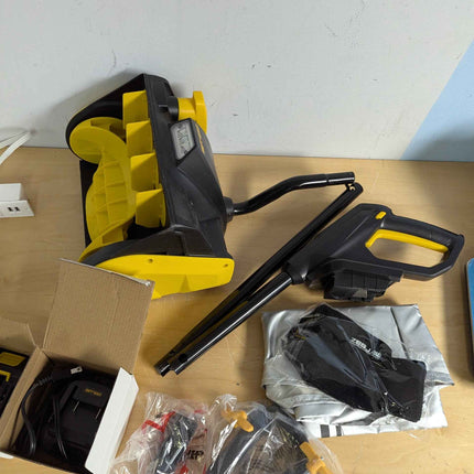 Cordless Electric Snow Shovel, 20V 12-Inch Snow Blower Cordless with Directional