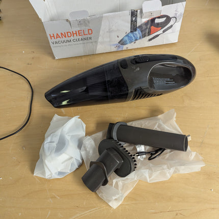 Handheld Vacuum Cordless Rechargeable Small Car Vacuum with Powerful Suction Eas