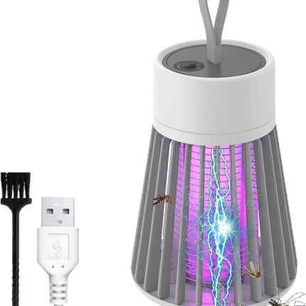 2025 New Mosquito Zapper, 2 in 1 Portable Cordless Camping Lamp, Mute and USB Ch