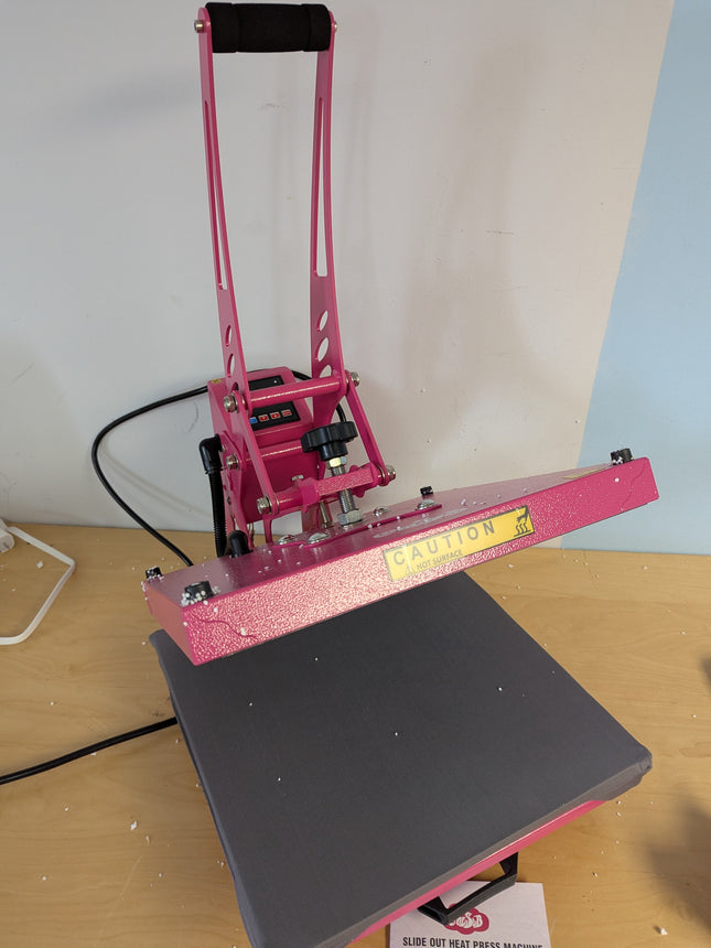 CoolSub Heat Press 15x15 Slide Out Heat Press Machine, Industrial Digital Heat T