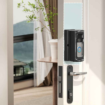 Adjustable Doorbell Mount, No Drill Installation Doorbell, Versatile Ring Door H