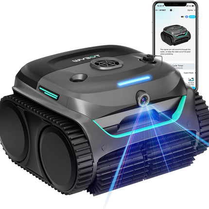 WYBOT C2 Vision Cordless Pool Cleaner (2026) with AI Camera, 8 Cleaning Modes, HEPA Filter & App Control