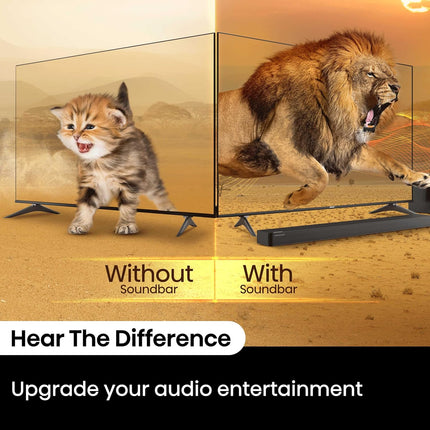 Incomplete — Hisense HS2100 2.1 Channel 240W Soundbar with Wireless Subwoofer, Dolby Audio