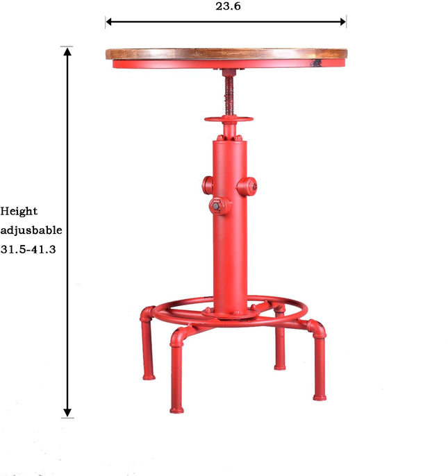American Antique Industrial Solid Wood Water Pipe Design Cafe Coffe Industrial B