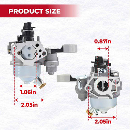 NIMTEK 16100-ZE2-P53 Carburetor Kit for Honda HS828 HS828 K1 HS928 Snowblower En