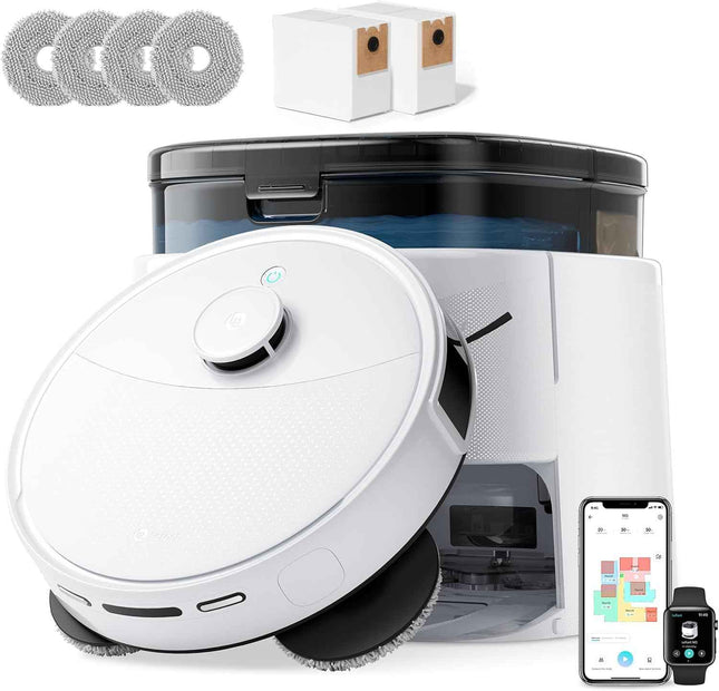 Lefant Robot Vacuum and Mop,12000Pa Suction Smart Obstacle Avoidance,Zero-Tangli