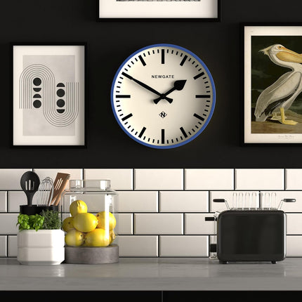NEWGATE® Number Three Railway Wall Clock - Round Clock - Kitchen Clock - Clocks