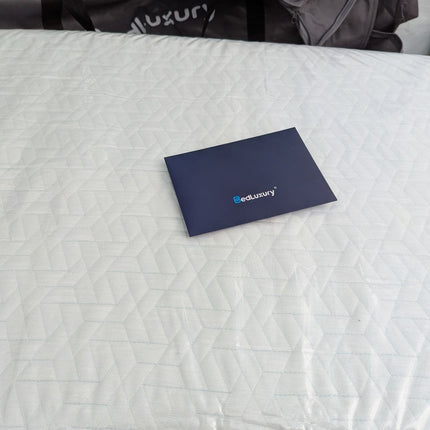 BedLuxury 4 Inch Tri Folding Mattress Twin Size with Storage Bag, Foldable Memor