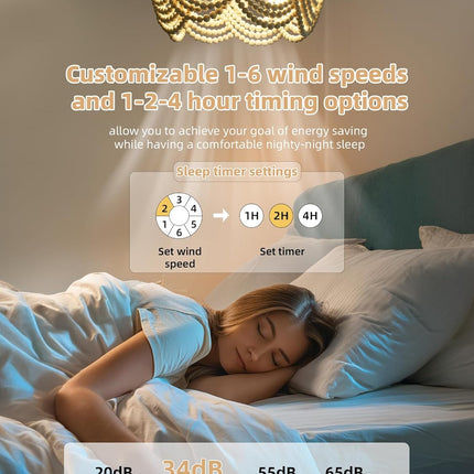 DSYBRI 20 Inch Boho Chandelier Ceiling Fan with Light, Caged Indoor Ceiling Fan