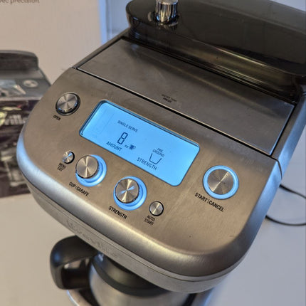 Breville BDC650BSS The Grind Control Drip Coffee Maker, Silver, Medium ,Stainles