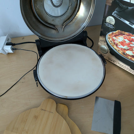 (Used - fair) PIEZANO Crispy Crust Pizza Oven by Granitestone – Electric Pizza O