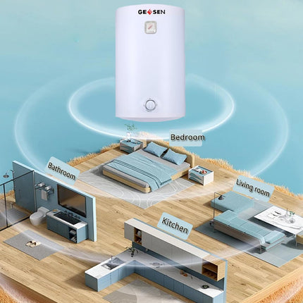 20 Gallon RV Water Heater, Electric Water Heater Hot Water Storage Tank, Compact