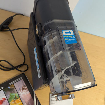CHIVALZ Slushie Machine No Ice Needed, 88 oz Frozen Drink Maker & Slushy Machine