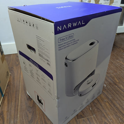 Narwal Freo X Ultra Robot Vacuum and Mop Combo, 8200Pa Robot Mop & Vacuum, Auto