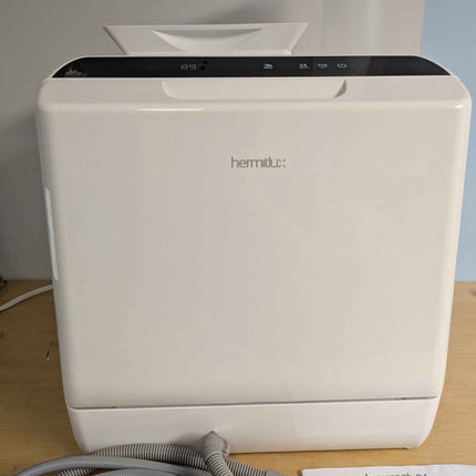 Hermitlux Countertop Dishwasher, 5 Washing Programs Portable Dishwasher With 5-L